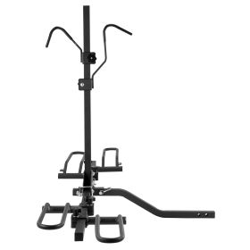 Hitch Mount Bike Rack, 2-Bike Platform Style, 80 LBS Max Capacity Bike Rack Hitch for 1.25-/2-inch Receiver